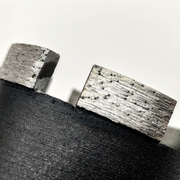картинка Коронка Diamond Hit, Ø62/450мм, серия сегмента D400Т (твердый сегмент) от магазина borisov-pro.