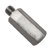 Переходник М16 (нар)  - М22 (вн) с отверстием